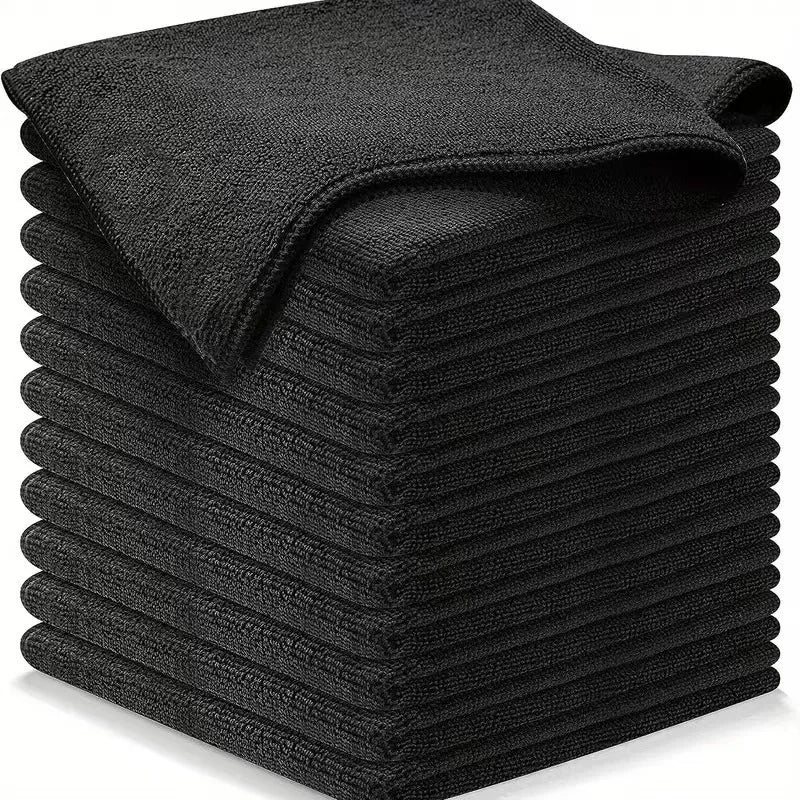 10/5/3/1pcs Thicken Microfiber Car Cleaning Towels Soft Quick Drying Windows Mirrors Wiping Rags Home Double Layer Clean Cloths