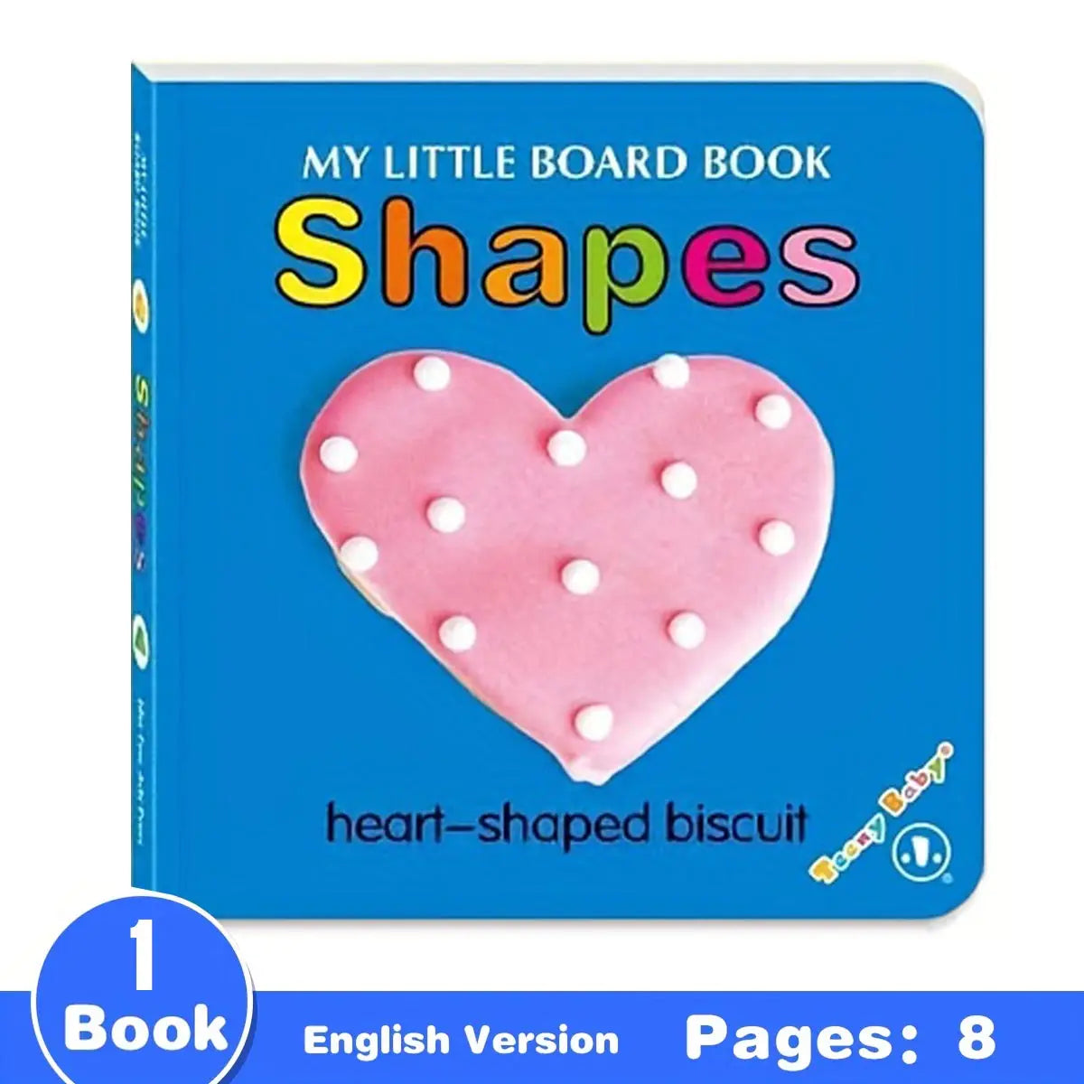 Colorful patterned card book, interactive sensory development gift, bright colors enhance early reading education