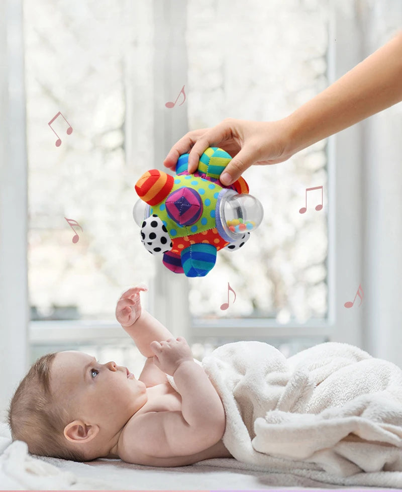 6PCS Cloth Building Blocks Baby Infant Soft Plush Doll Kids Sensory Educational Toys for Children Building Cube Construction Set
