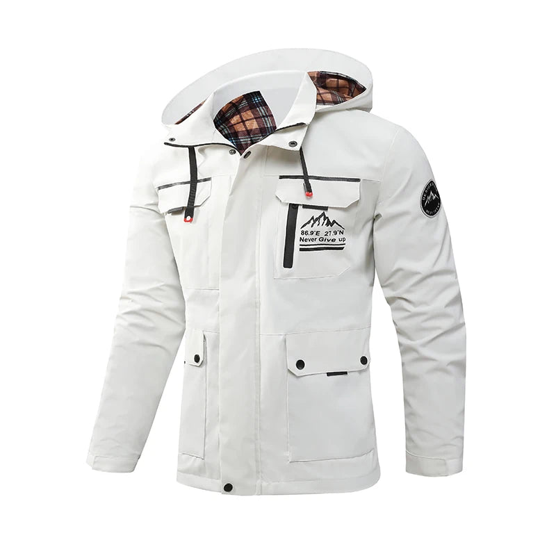 2025 Men Winte Vintage High Quality Jackets Windproof Waterproof Coats Parkas Male Brand solid Casual Thick Warm Jackets