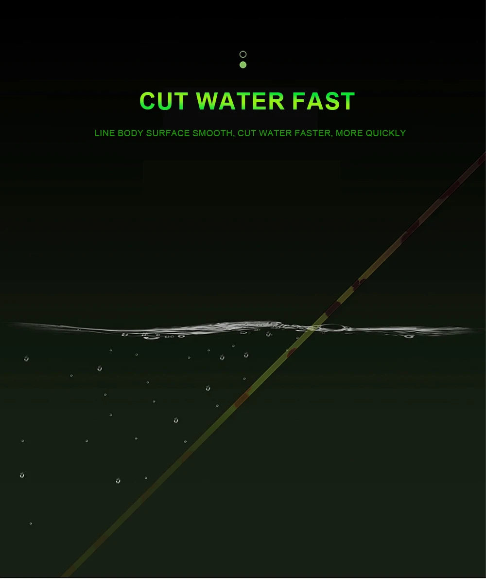 FTK 3D Invisible Carp Fishing Line Nylon150m/300m Super Strong Monofilament Fluorocarbon Tensile Spot Line for Pesca