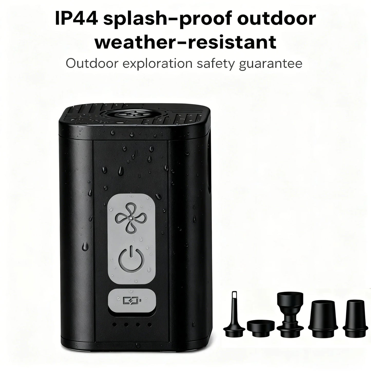 Rechargeable Air Pump for Inflatables, Cordless Electric Pump for Air Mattress Pool Floats, Mini Vacuum Pump for Storage Bags