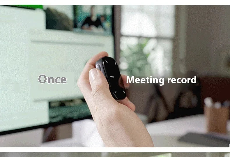 Cheerdots 2 Detachable Air Mouse Wireless Touchpad Laser All-in-one AI Recording ChatGPT Mobile Presenter Remote Control Custom