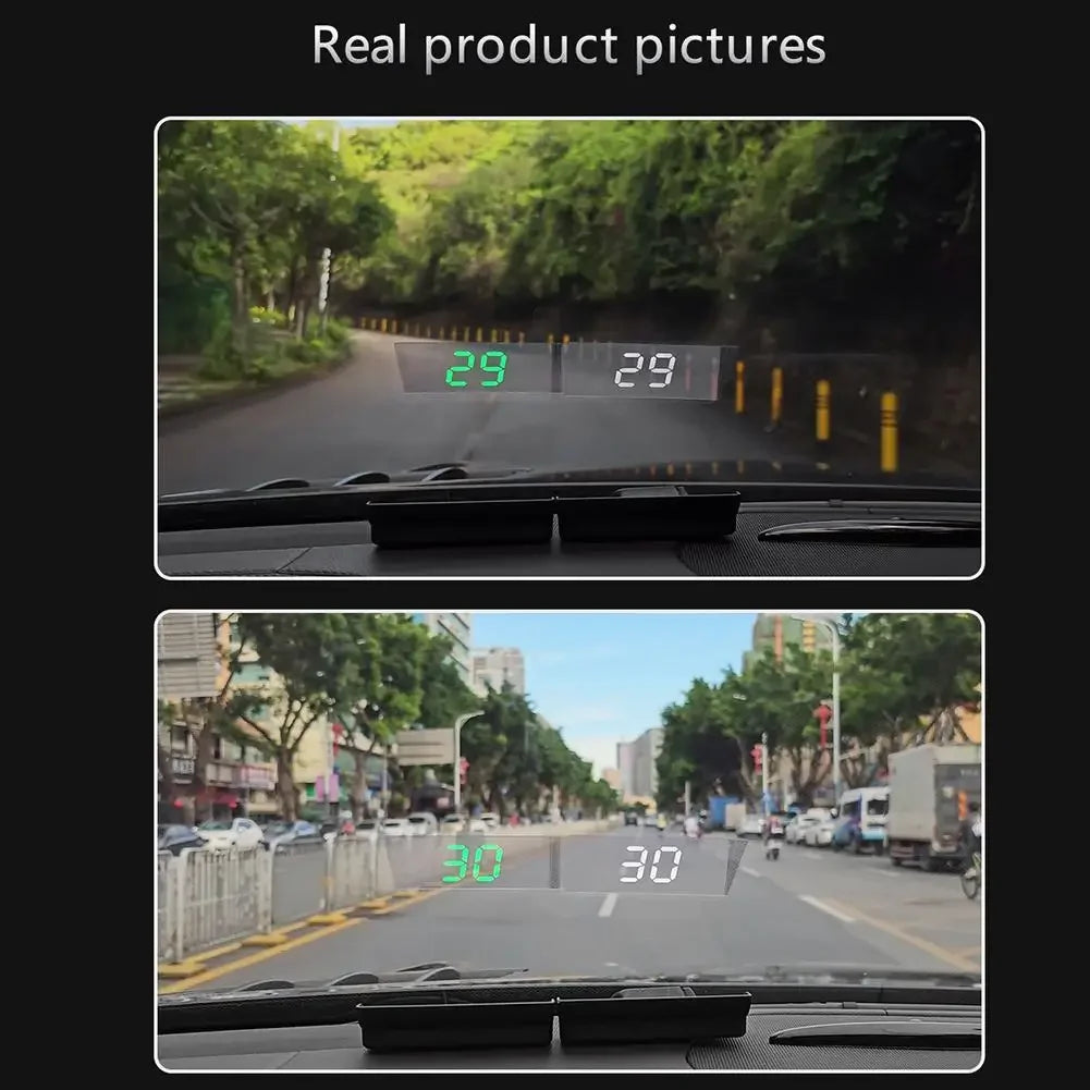 HD M2 Head Up Display GPS Digital Speedometer Universal KM/H Digital HUD Windshield Projector Auto Electronics Accessory