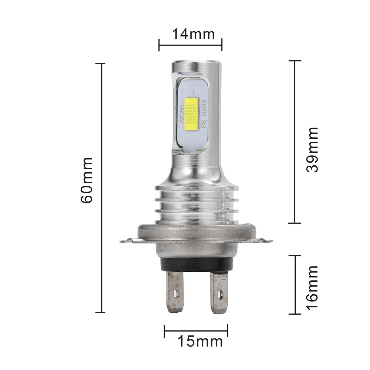 LED H7 20000LM 4300K 8000K 3000K HB3 HB4 9005 9006 H3 H1 H8 H4 H11 H9 Turbo Canbus Led Car Headlight CSP CHIP Fog Light