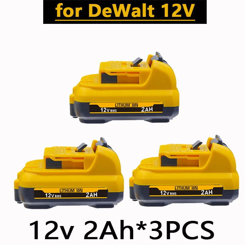 For DEWALT DW089LG 12V Laser Level battery .for Dewalt 12V battery DCB120 DCB124 DCD701F2 Power Tools/Laser Level