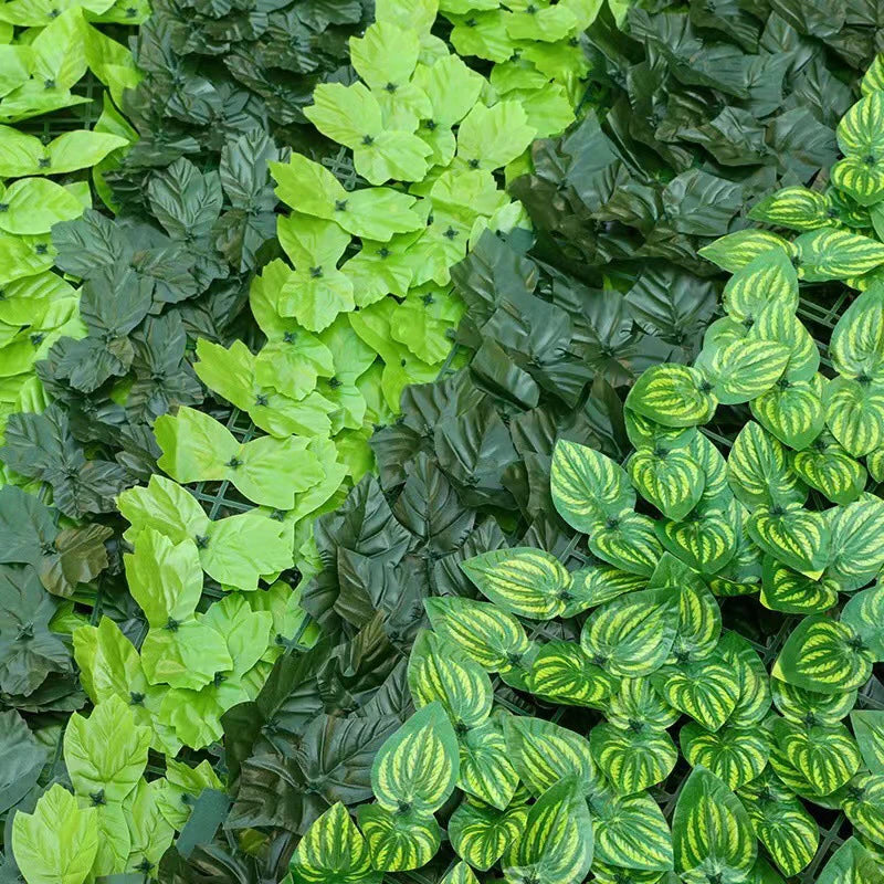 For Home Outdoor Garden Balcony Decoration 0.5X3m Artificial Ivy Hedge Green Leaf Fence Panels Faux Privacy Fence Screen