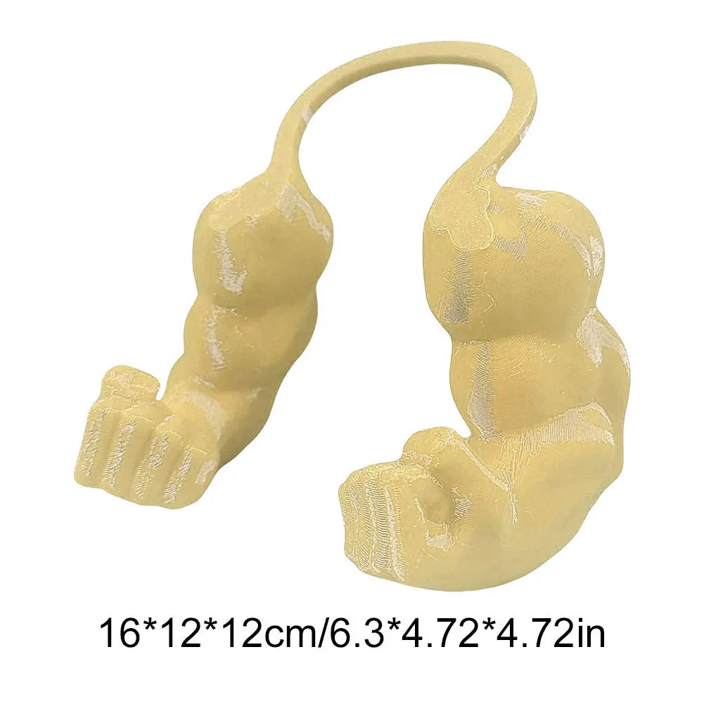 Cat Muscle Arms 3D Printed Cat Neck Arms with Muscles Superhero Cosplay for Party Halloween Birthday Costume Accessories