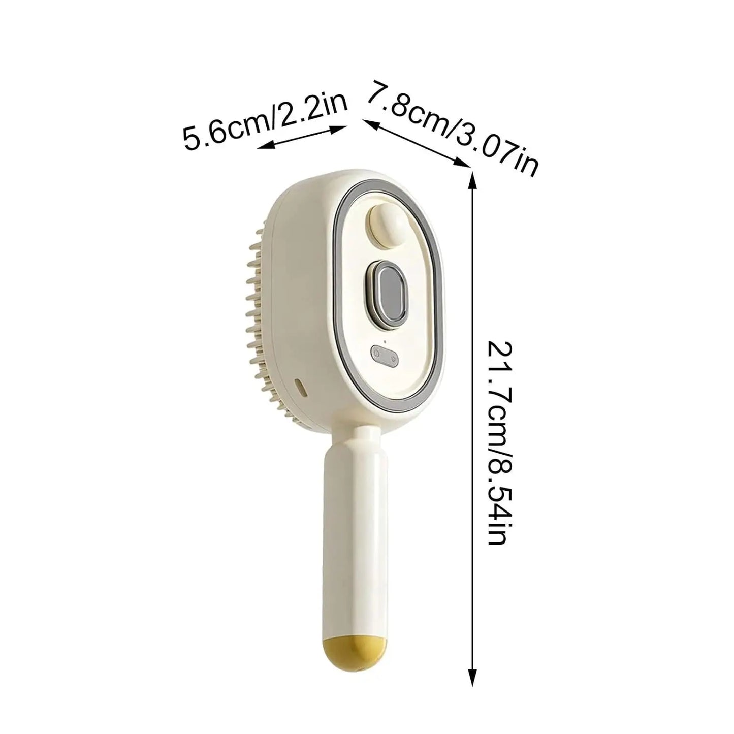 Electric Spray Hair Brush Misting Hair Brush with Water Spray Reduce Frizz Anti-Static Electric Spray Air Cushion Comb
