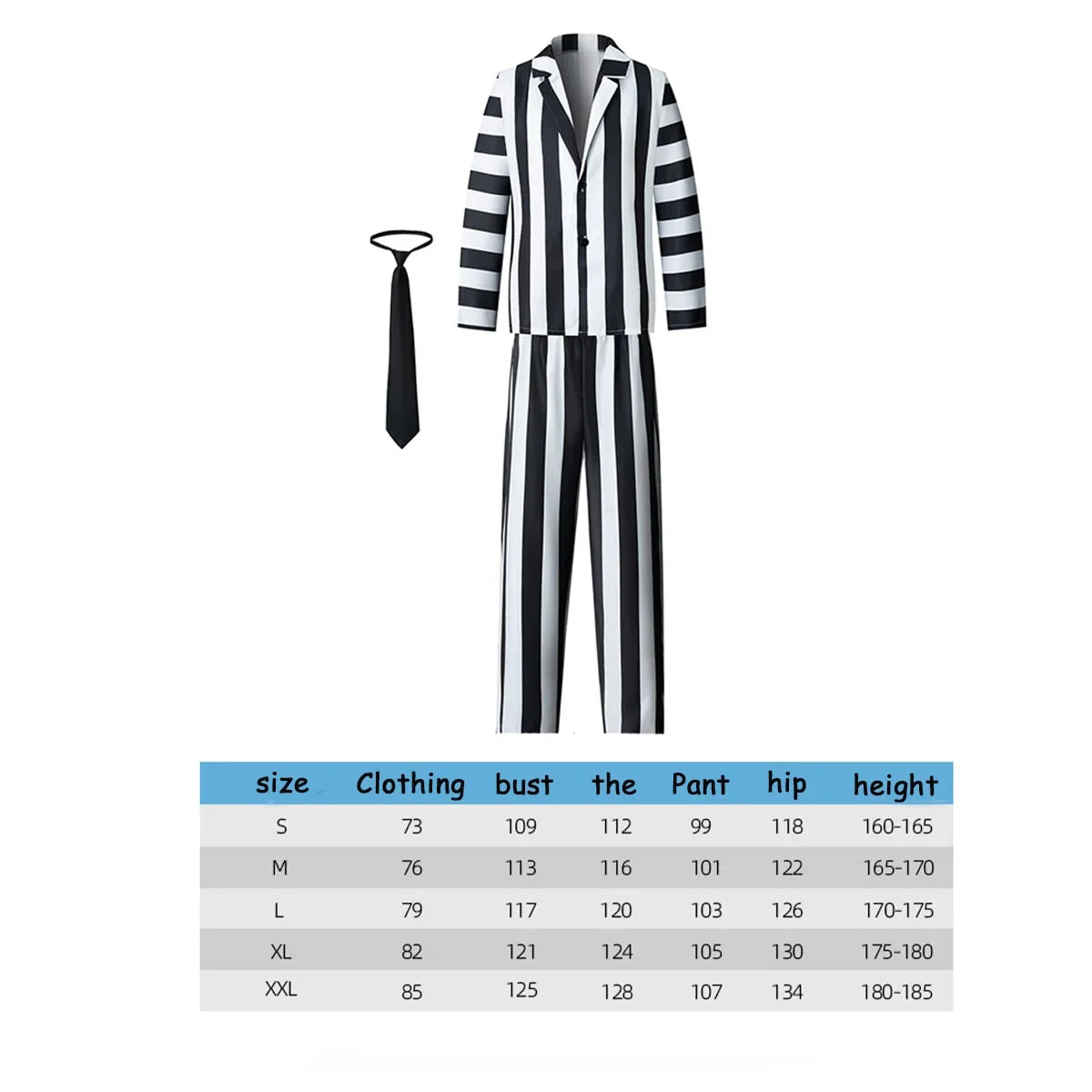 Explosive Hades Master  Adult Black and White Pattern Role Playing Costume