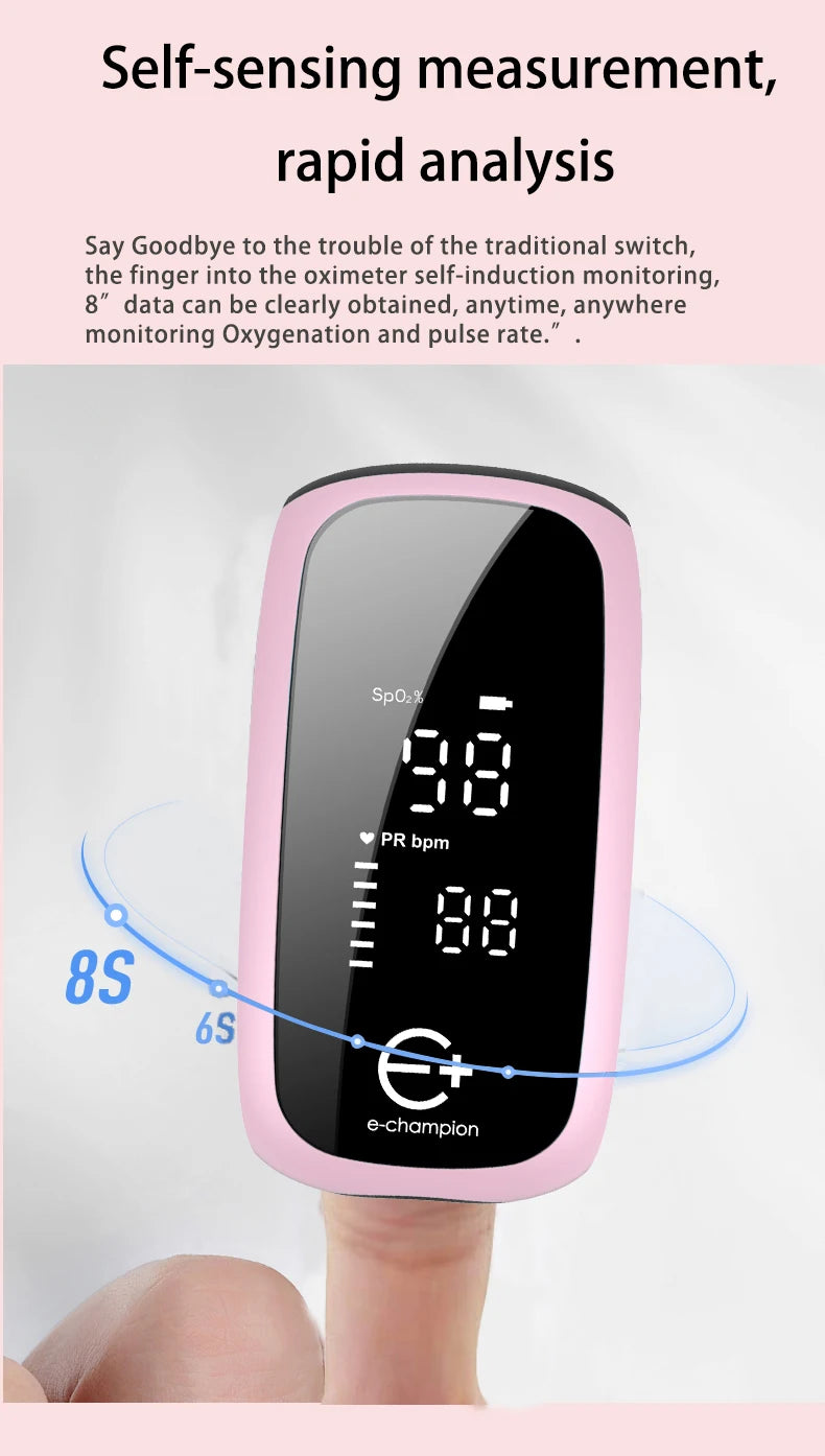 Rechargeable Oximeter Infrared Fever Thermometer Digital LCD Infant Adult Non-contact Laser Body Temperature Ear Thermometer