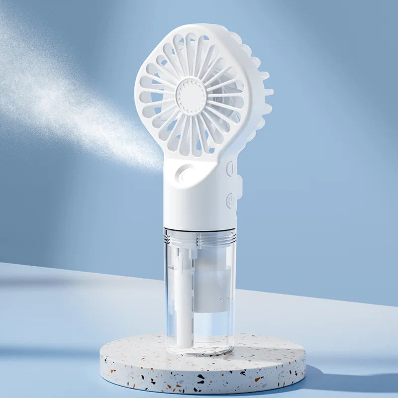 Baby 3 Speeds Stroller Mini Fan With Light Portable USB Charging Fan Mobile Phone Holder Stroller Accessories Baby Newborn Items