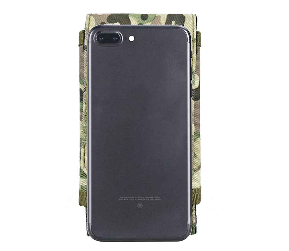 6 Inch Cell Phone Pouch Waist Bag Molle Outdoor Universal Running Mobile Phone Case Bag Camping Hunting Accessories Pouch
