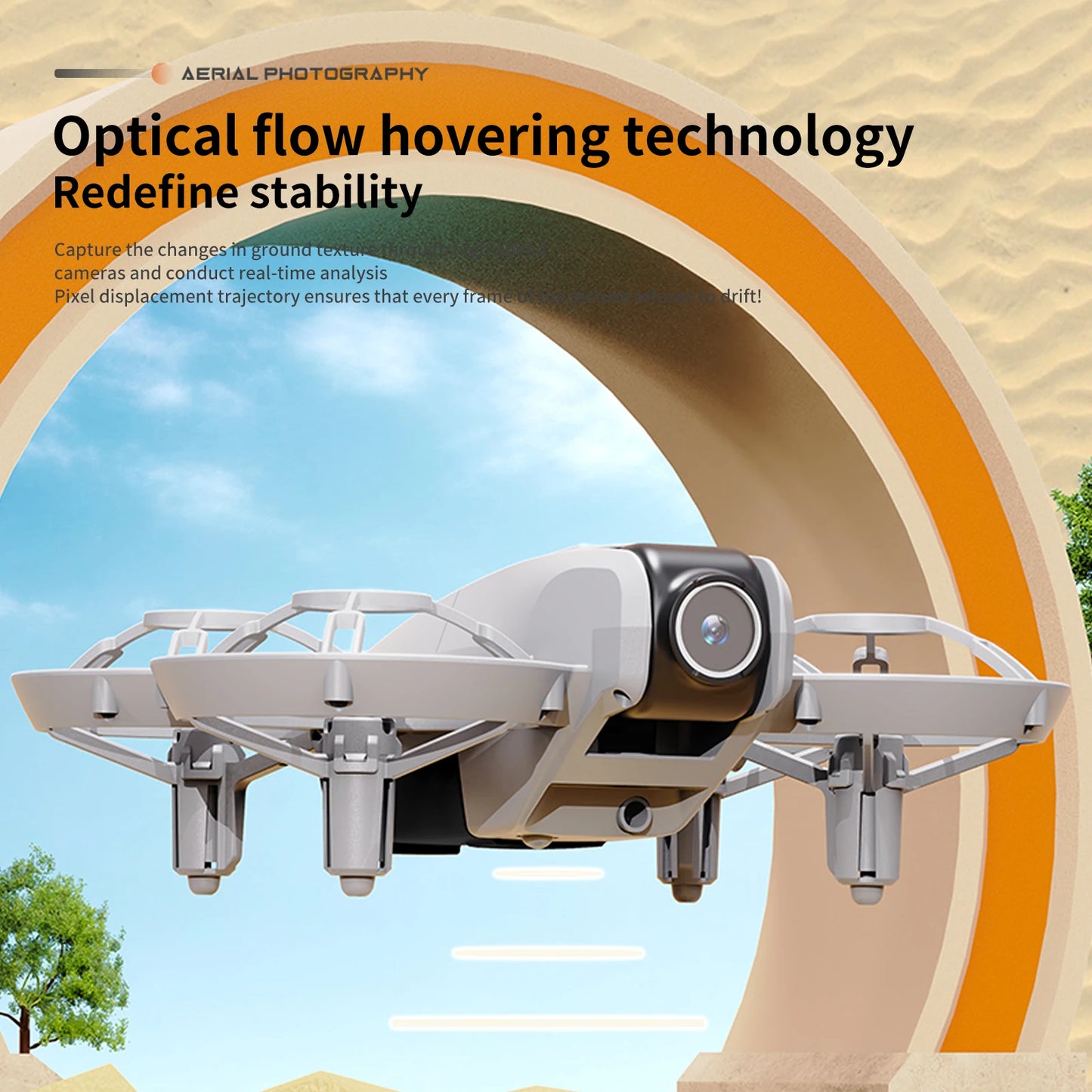 YP6 Mini Drone 8K Aerial HD Camera Drone 5G WIFI Record Large Screen Remote Control Intelligent Obstacle Avoidance Aerial Drone