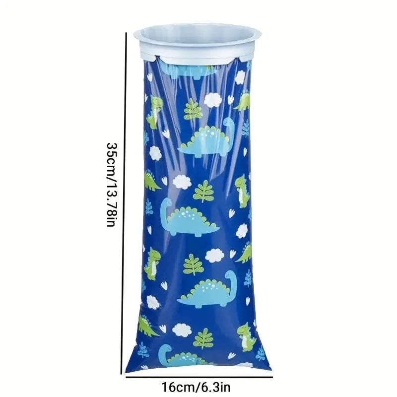 10Pcs Random Pattern Disposable Vomit Bags - Portable Emergency Vomit Bags Essential for Motion Sickness, with Various Designs, Thick and Durable, Odor-Resistant, Perfect for Road Trips, Airplanes, Boats, Outdoor Emergency Tr