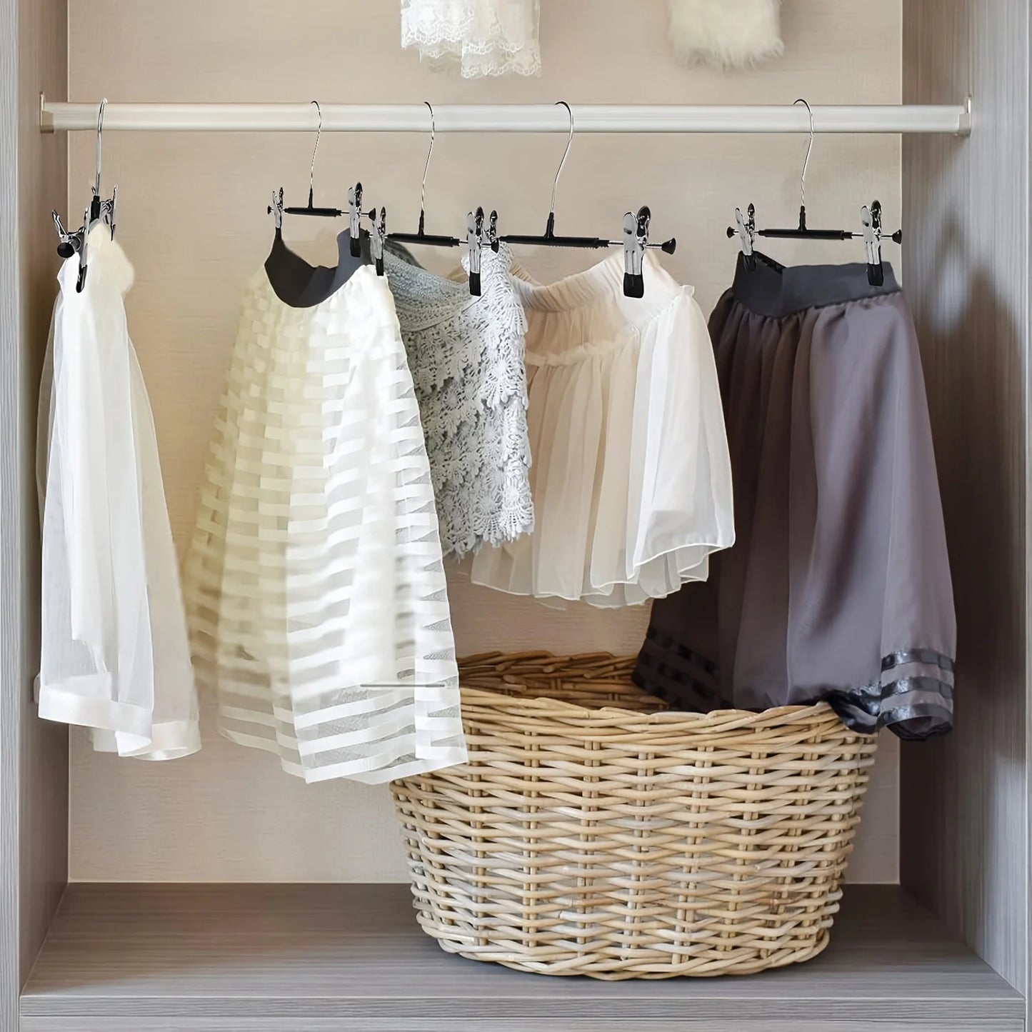 10pcs Dip Plastic Anti Slip Drying Hanger, Home Drying Expert. Thick and Seamless Clothing Support for Home and Dormitory Use