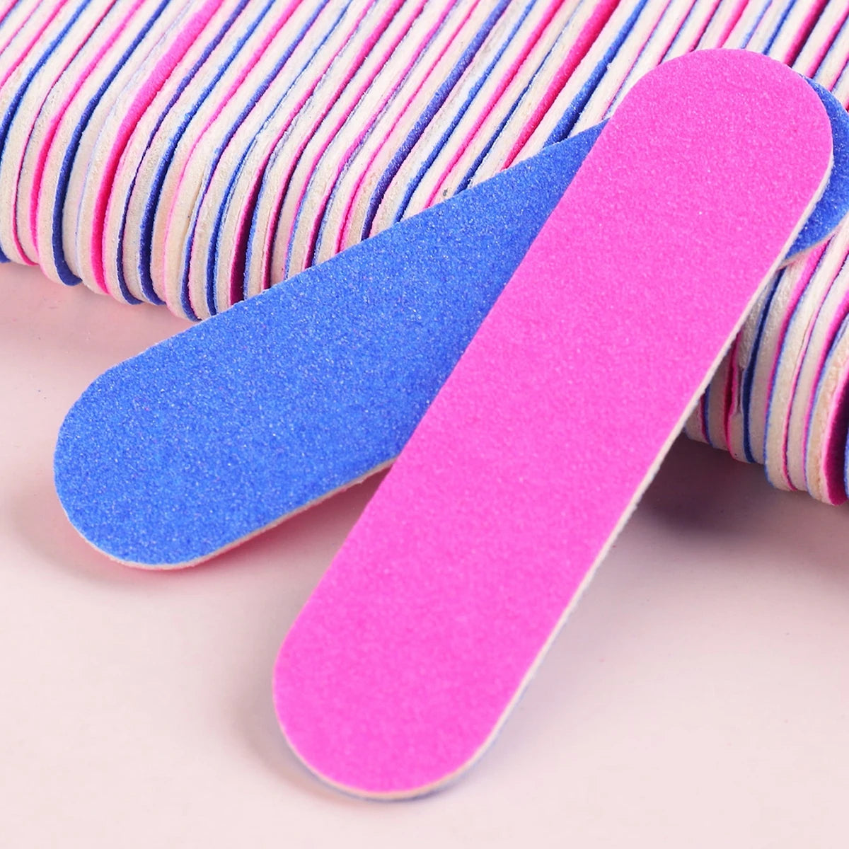 10 to 1000 pcs Disposable Mini Nail Files - Double Sided Emery Boards for Manicure and Pedicure - 180/240 Grit