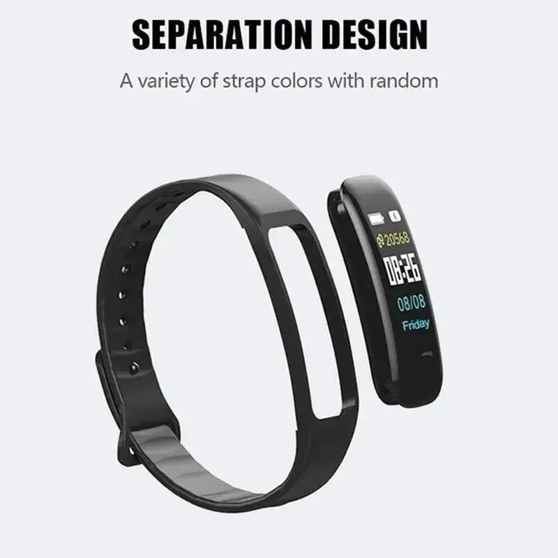 Lenovo C1 Plus Smart Watch Bluetooth Step Counting Sports Bracelet Fitness Tracker Heart Rate Blood Pressure Sleep Men Women