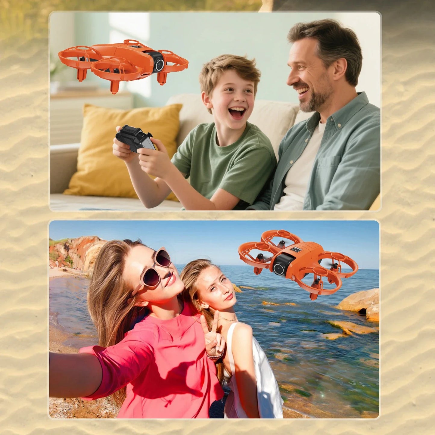 YP6 Mini Drone 8K Aerial HD Camera Drone 5G WIFI Record Large Screen Remote Control Intelligent Obstacle Avoidance Aerial Drone