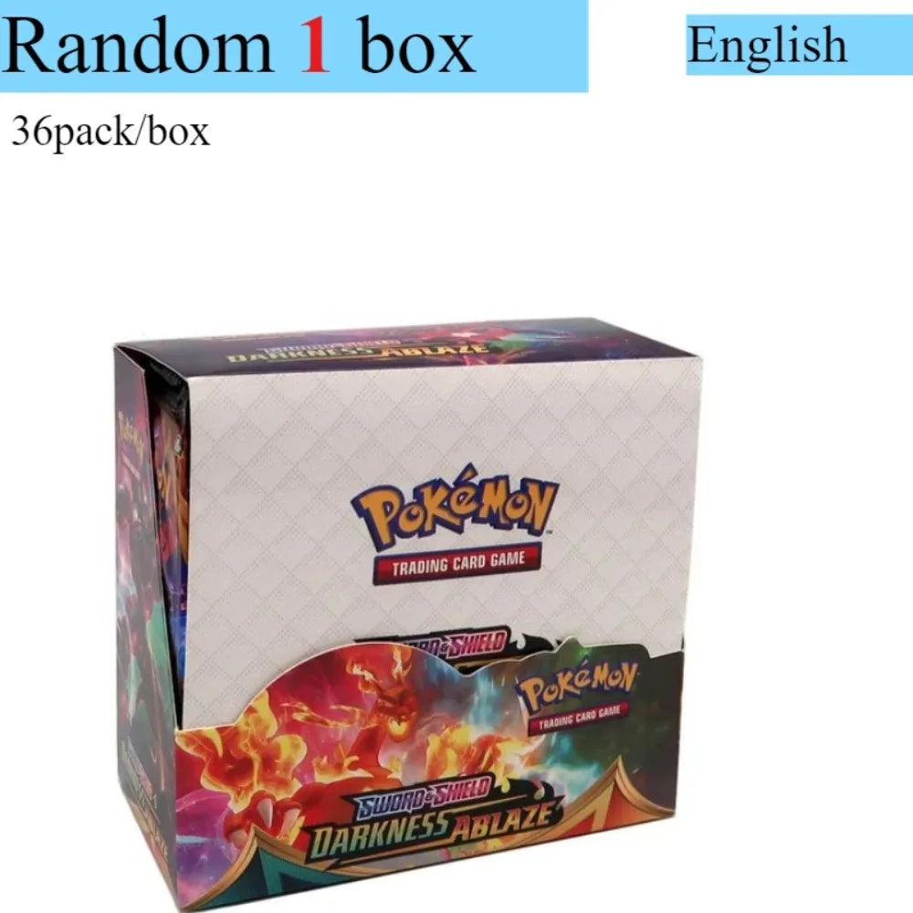 Pokémon Card 360 Pcs/Box English Brilliant Stars 151 Prismatic Evolutions PARADOX RIFT Battle Transaction Card Game Popular Gift