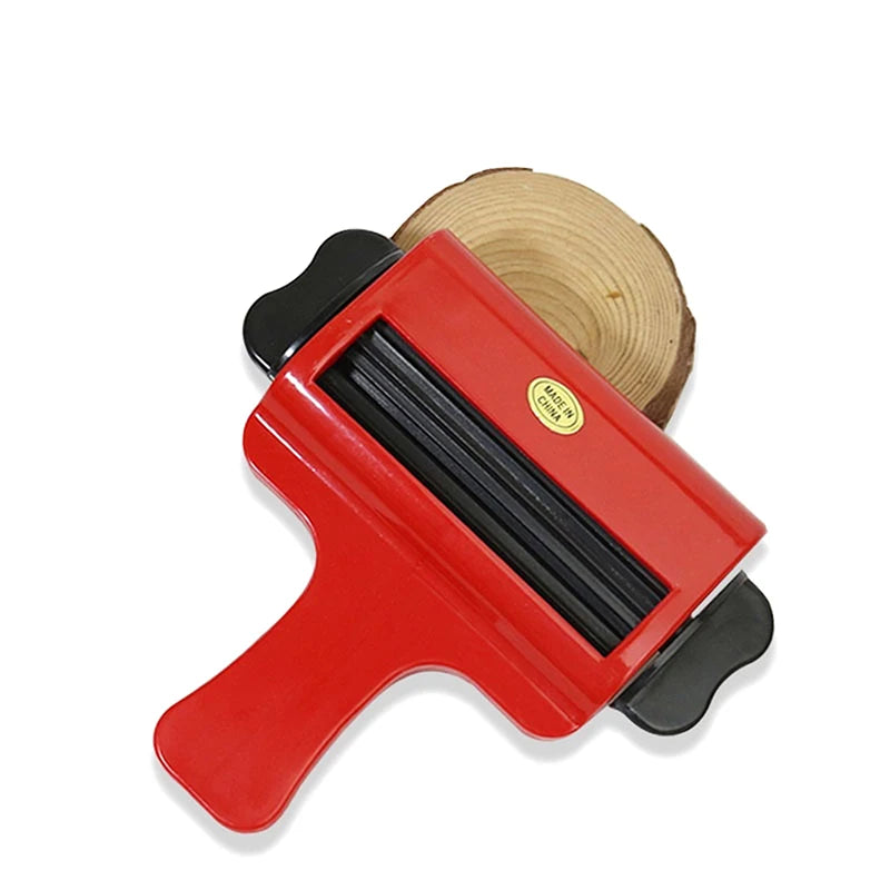 Reusable Plastic Hair Dye Squeezer Hair Salon Color Cream Rolling Pigment Extruder Toothpaste Tube Barber Hairdressing Tools