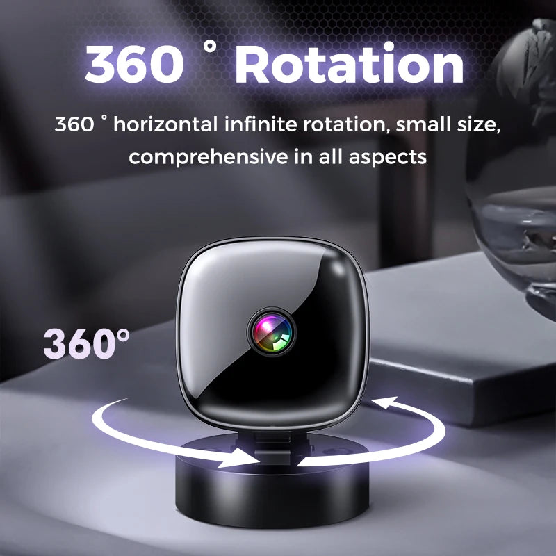 Lenovo 6K HD Wifi Camera Mini Camera Wireless Security Protection Remote Monitor Camcorders Video Surveillance Home Smart Camera