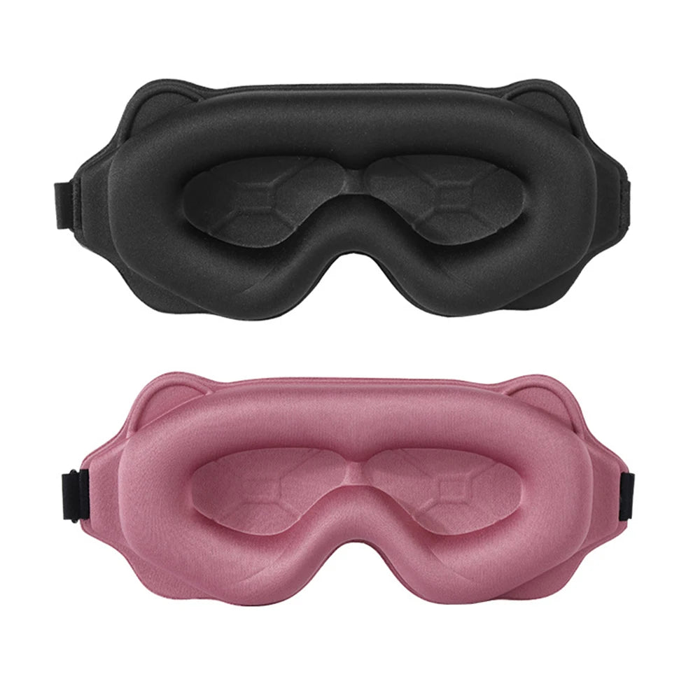 3D Sleeping Mask Block Out Light Sleep Mask For Eyes Soft Sleeping Aid Eye Mask for Travel Eyeshade Night Breathable Slaapmasker