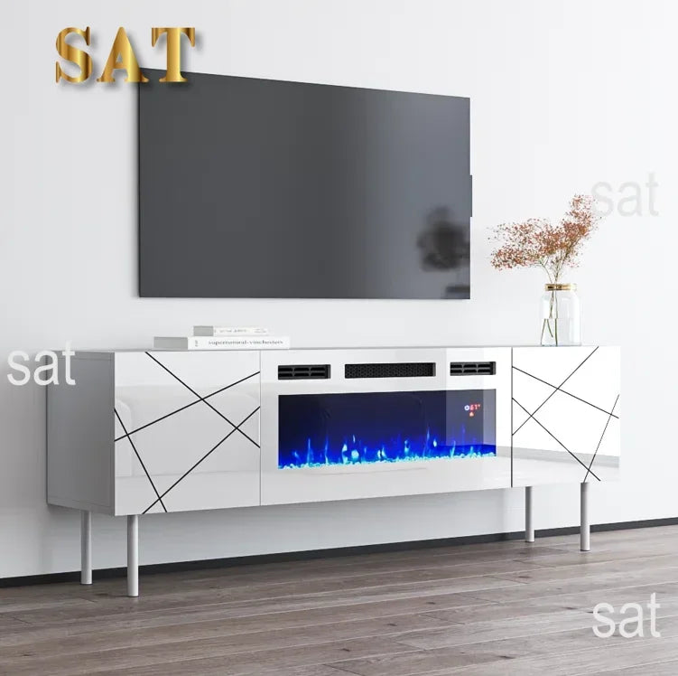#For TV Stand with Fireplace Included TV Table Cabinet Television Cabinet TV Console Living Room Furniture