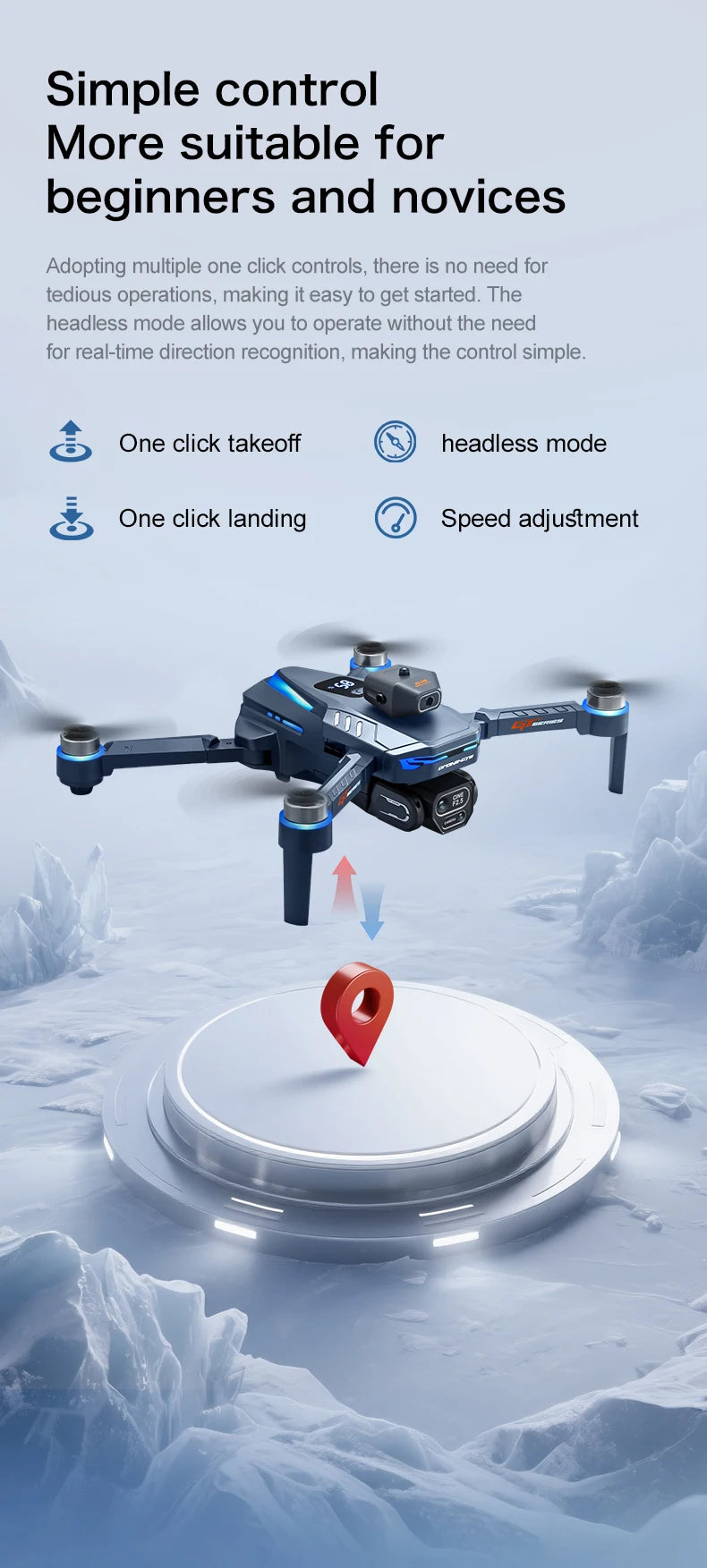 New GT8 Drone 8K Professional HD Dual Cameras Screen Remote 5G WIFI Brushless Motor Obstacle Avoidance Foldable Quadcopter Toys