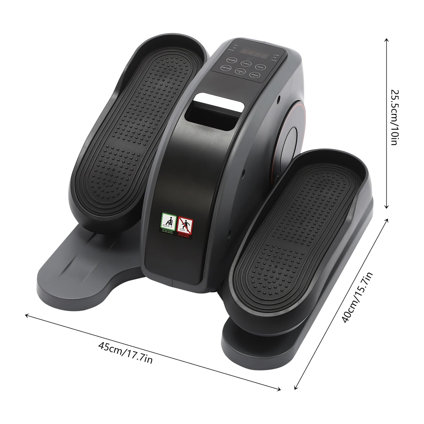 Electric Seated Leg Foot Pedal Exerciser Under Desk Leg Machine with Remote Control for Home