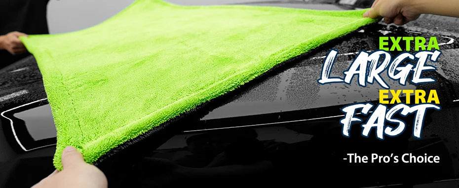 1400GSM Ultra-Thick Drying Towel for Car/Motorcycle Oversized 60x120cm Cleaning Cloth Soft High Absorbent Car Detailing Towel