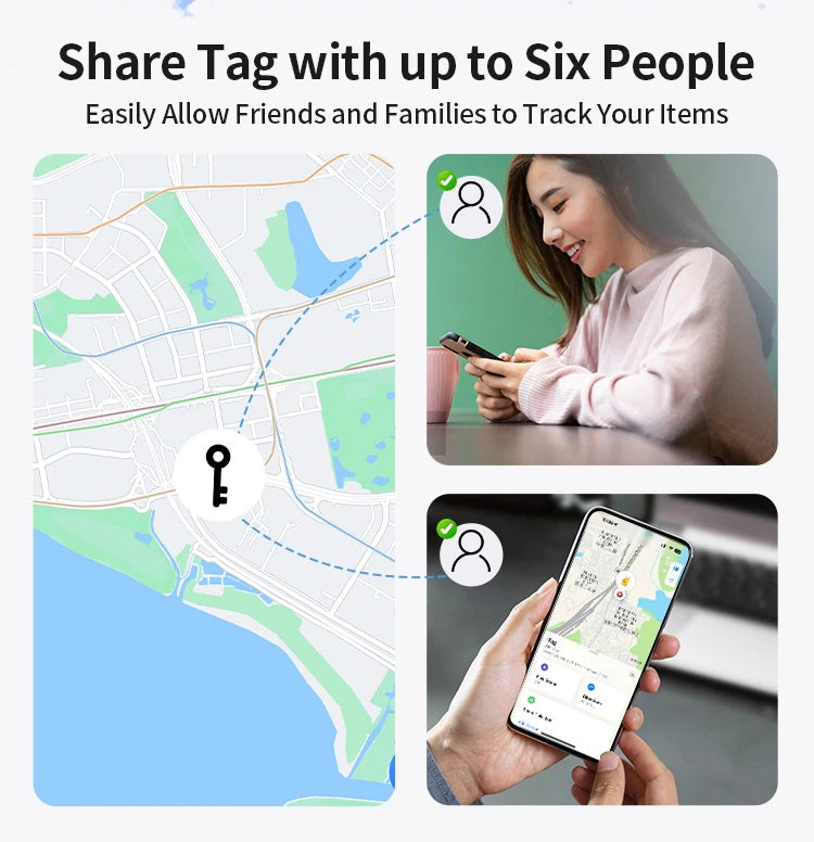 Anti-lose Security Finder Long-Distance Tracker for Apple Find My Voice Locate Suitcase Keys Bag Toys Smart Tag for IOS iPhone