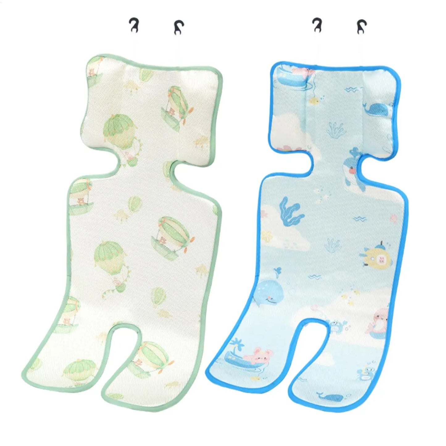 Breathable Stroller Cooling Pad Adjustable Kid Car Seat Liner Cooler Pad For High Chair Bassinet Swing Outdoor Travel Beach
