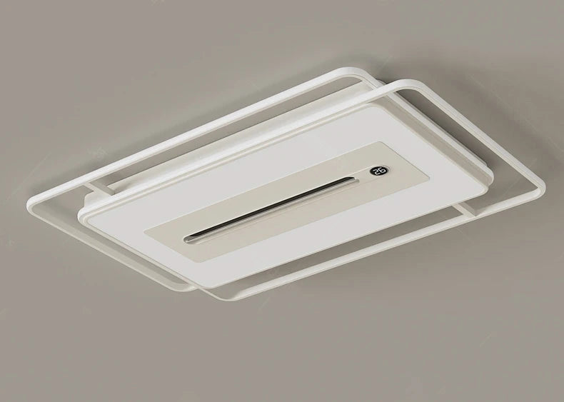 LED ultra-thin ceiling light, modern and simple living room lighting fixture, 2026 new atmospheric rectangular bedroom light