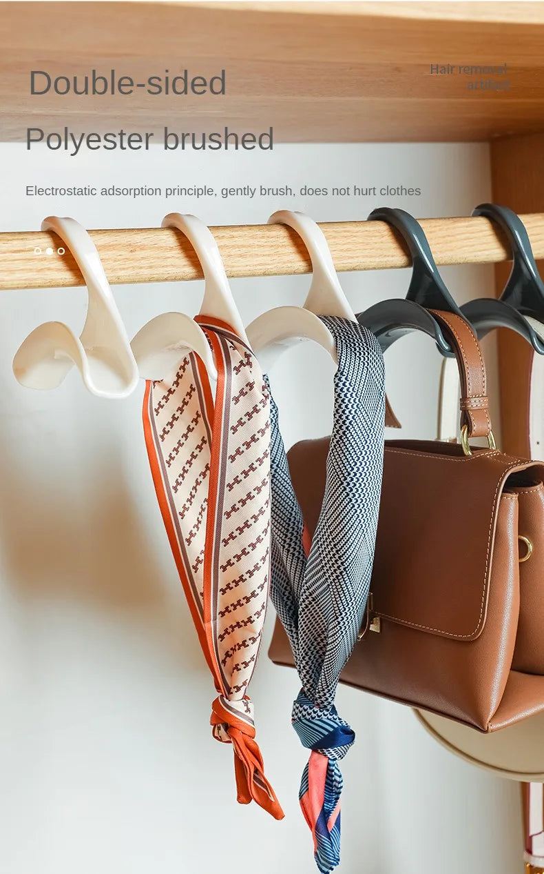 5pcs bag hanger hook Handbag hat scarf storage rack wardrobe backpack hook Handbag Holder Storage Rack Organization