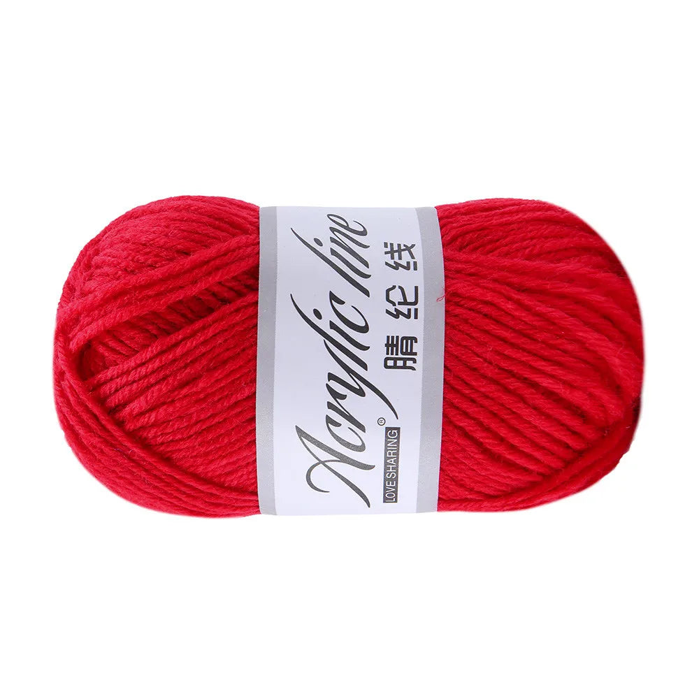 50g Chunky Wool Roving Scarf Knit Wool Yarn Thickness Warm Hat Household Children Scarf Hat Soft Thick Crochet Thread