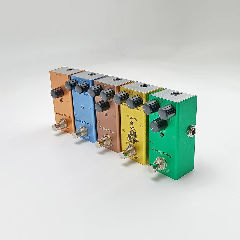 Electric Guitar Pedal Vintage Overdrive/US Dream/Classic Chorus/Vintage Phase/Tremolo/Analog Delay/Digital Delay/Ultimate Drive