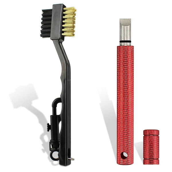 2Pcs/Set Golf Club Brush Golf Club Sharpener Grooving Tool Golf Putter Wedge Ball Groove Cleaner Kit Cleaning Tool  Accessories