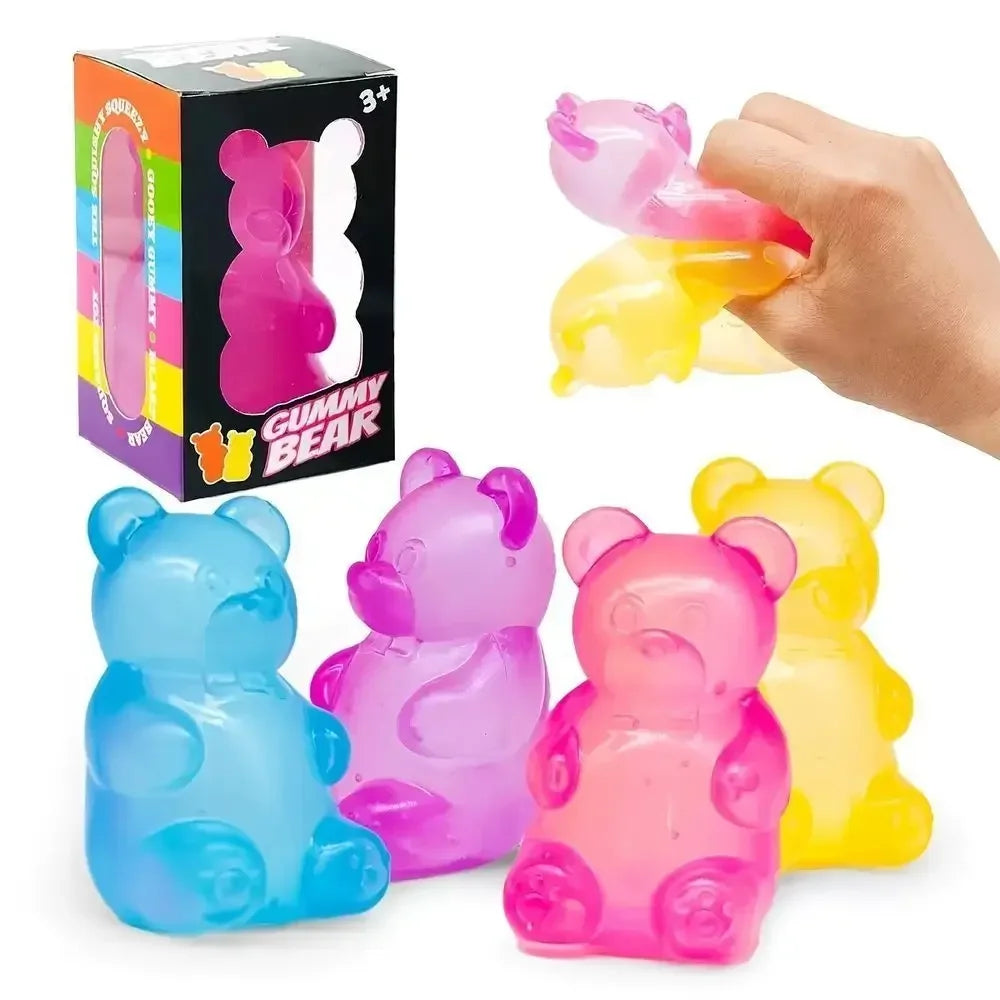 *Multi Slow-Rising Squishy, Random Includes: Cheese Squeeze Toys, Steamed Buns And Dumplings,Long Butter Bread,Bear Squishy Toys