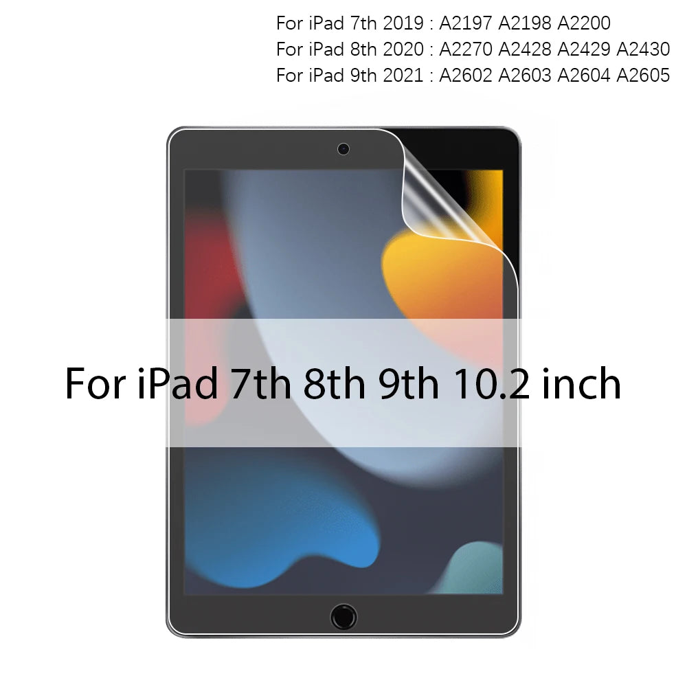 Matte Screen Protector For iPad A16 Pro 13 11th M4 M5 12.9 Air 11 M2 M3 5 4 3 10 9 9th 10th Generation Mini 6 7 Like Paper Film