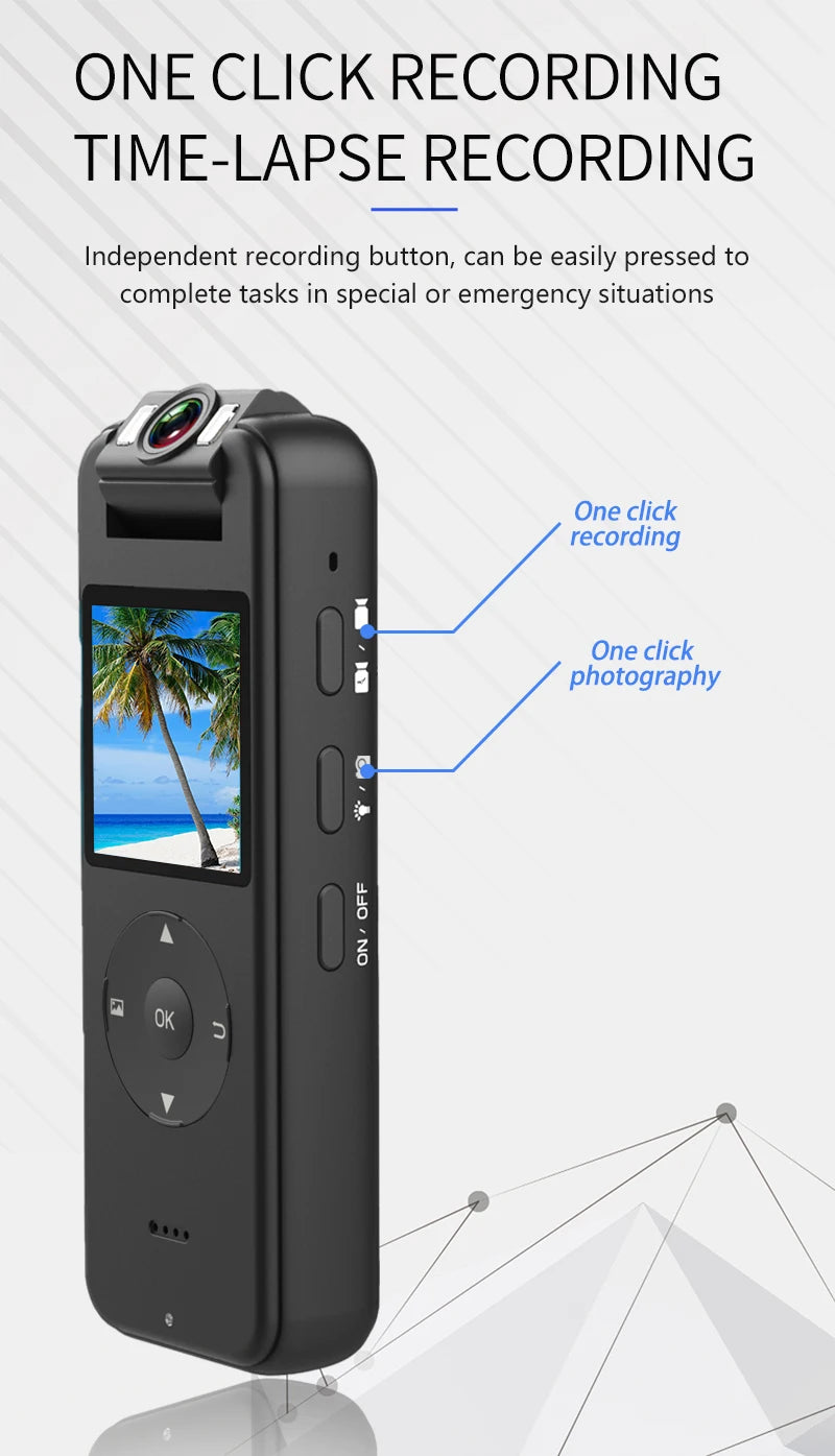 Ultra HD 4K Mini Camera WiFi Portable Small Digital Video Recorder Police BodyCam Infrared Night Vision Miniature Camcorder