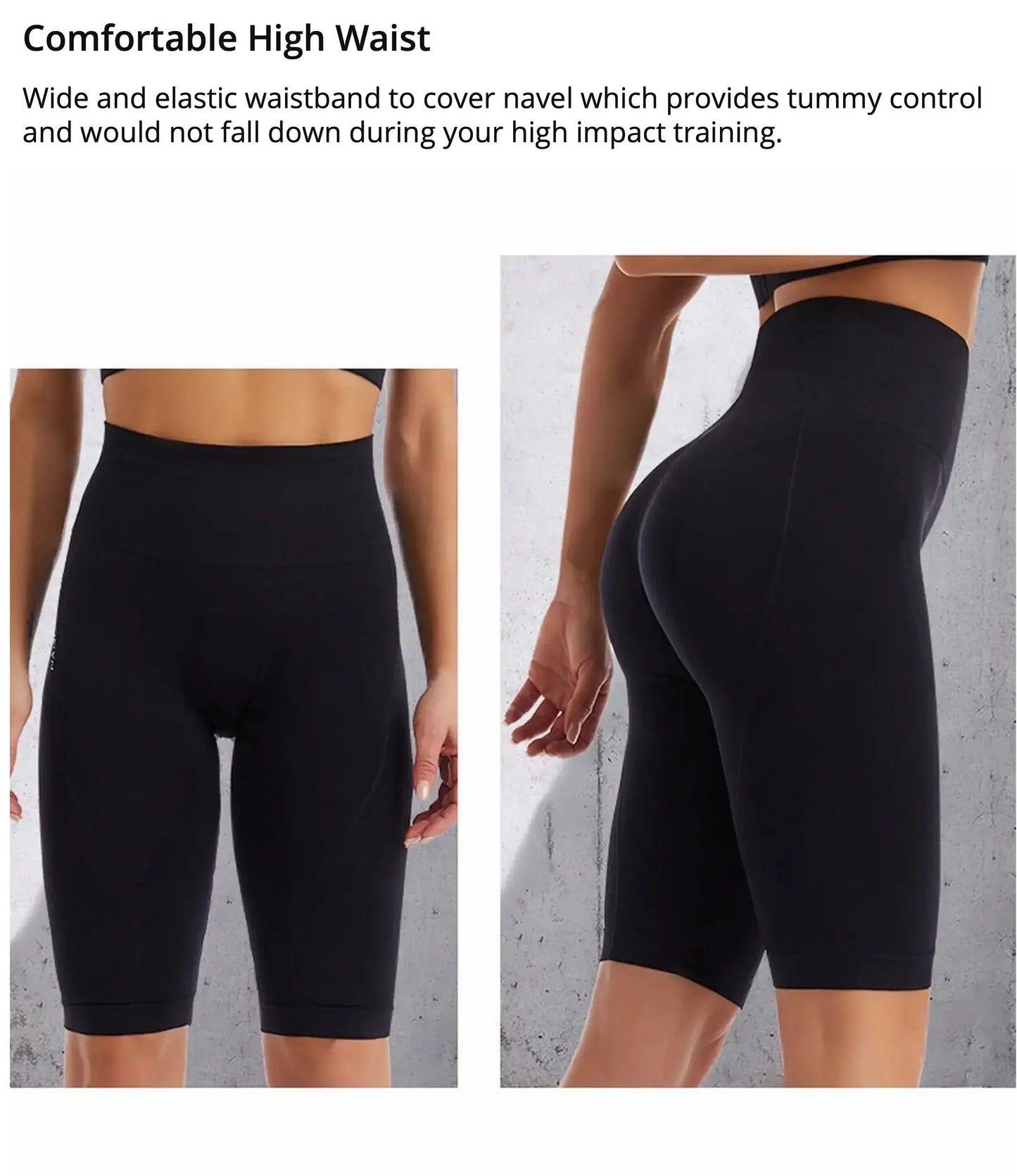 Women Naked Feeling Workout Push Up Leggings Tummy Control Yoga Running Fitness Gym Slim Pants High Waist Sports Biker Shorts