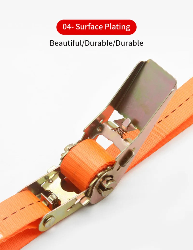 Truck Binding Belt Tensioner Small Ratchet Tensioner Self-Locking Cargo Packaging And Fixing Aircraft Belt Thickening