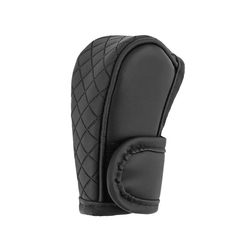 High Quality Car Shift Handle Cover PU Leather Non-slip Wear-resistant Universal Car Automatic Gear Sheath Car Decoration