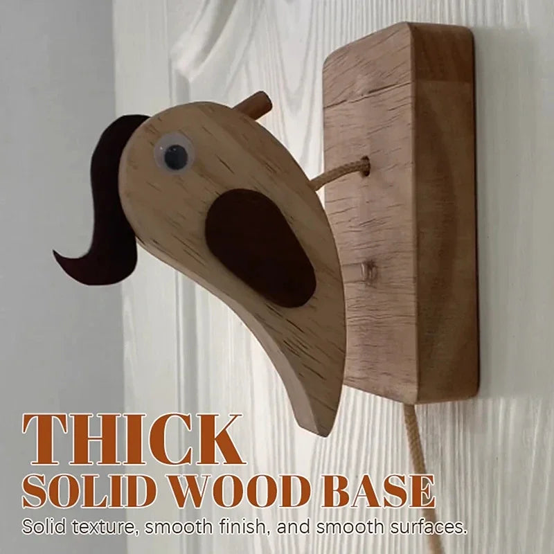 Wooden Woodpecker Doorbell Entrance Wireless Door Bell Creative Woodpecker Shaped Doorbell Door Bell Decor Home Decoration