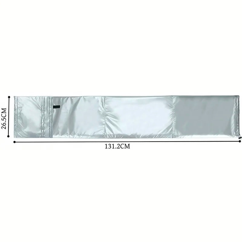 Air Conditioning Hose Cover for 5-5.9-inch Exhaust Hose AC Exhaust Pipe Sleeve Heat Insulation Dustproof Protective Cover