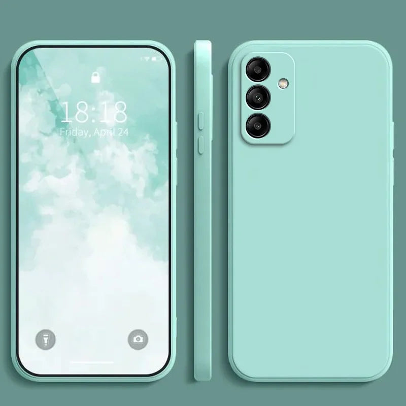 Solid Color Ultra Thin Matte Case for Samsung Galaxy A17 A07 A16 A26 A36 A56 A15 A25 A35 A55 A14 A24 A34 A54 5G Soft TPU Cover