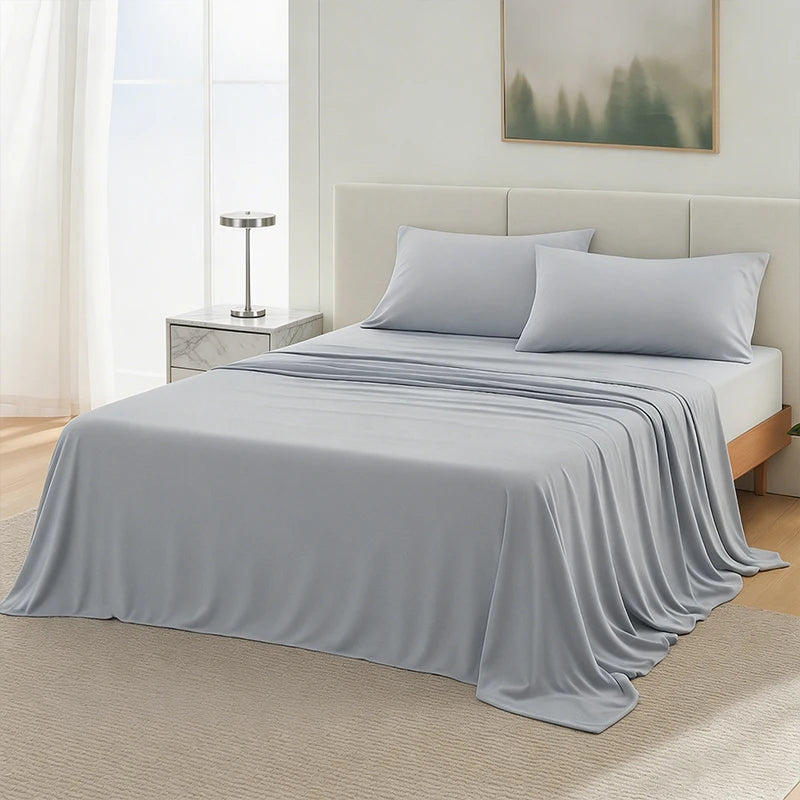 Summer Bed Blanket Ice Silk Cooling Blanket Air Conditioning Quilt Skin-friendly Light And Thin Breathable Quilt For Home Office