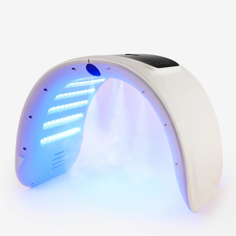7 Colors LED Photon Machine With Nano Spray Skin Moisturizing Face&Body Mask Salon SPA Home Use Skin Rejuvenation Acne Skin Care