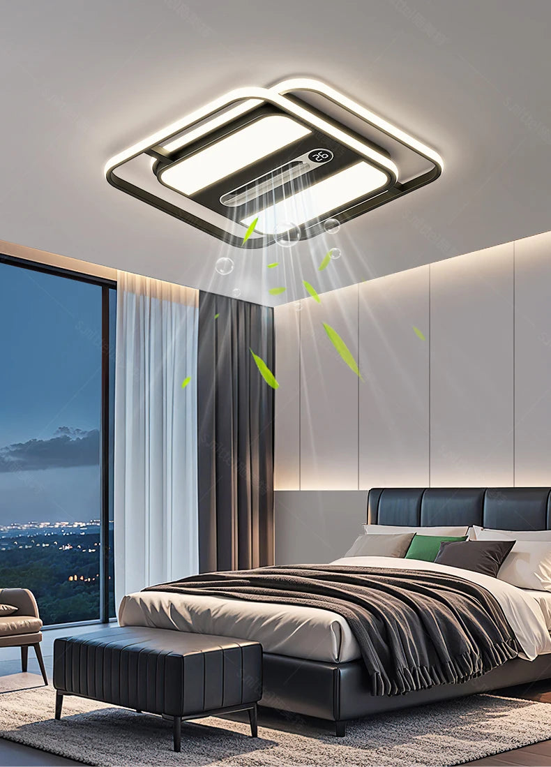 LED ultra-thin ceiling light, modern and simple living room lighting fixture, 2026 new atmospheric rectangular bedroom light